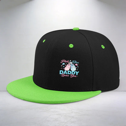 1pc Daddy Loves You Pattern Printed Cap