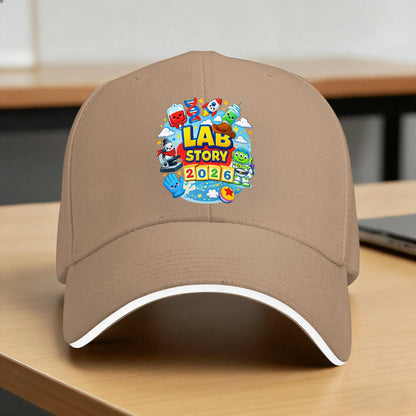 Lab Story Day Cartoon Baseball Cap Style