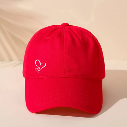 Love Print Adjustable Snapback Baseball Cap