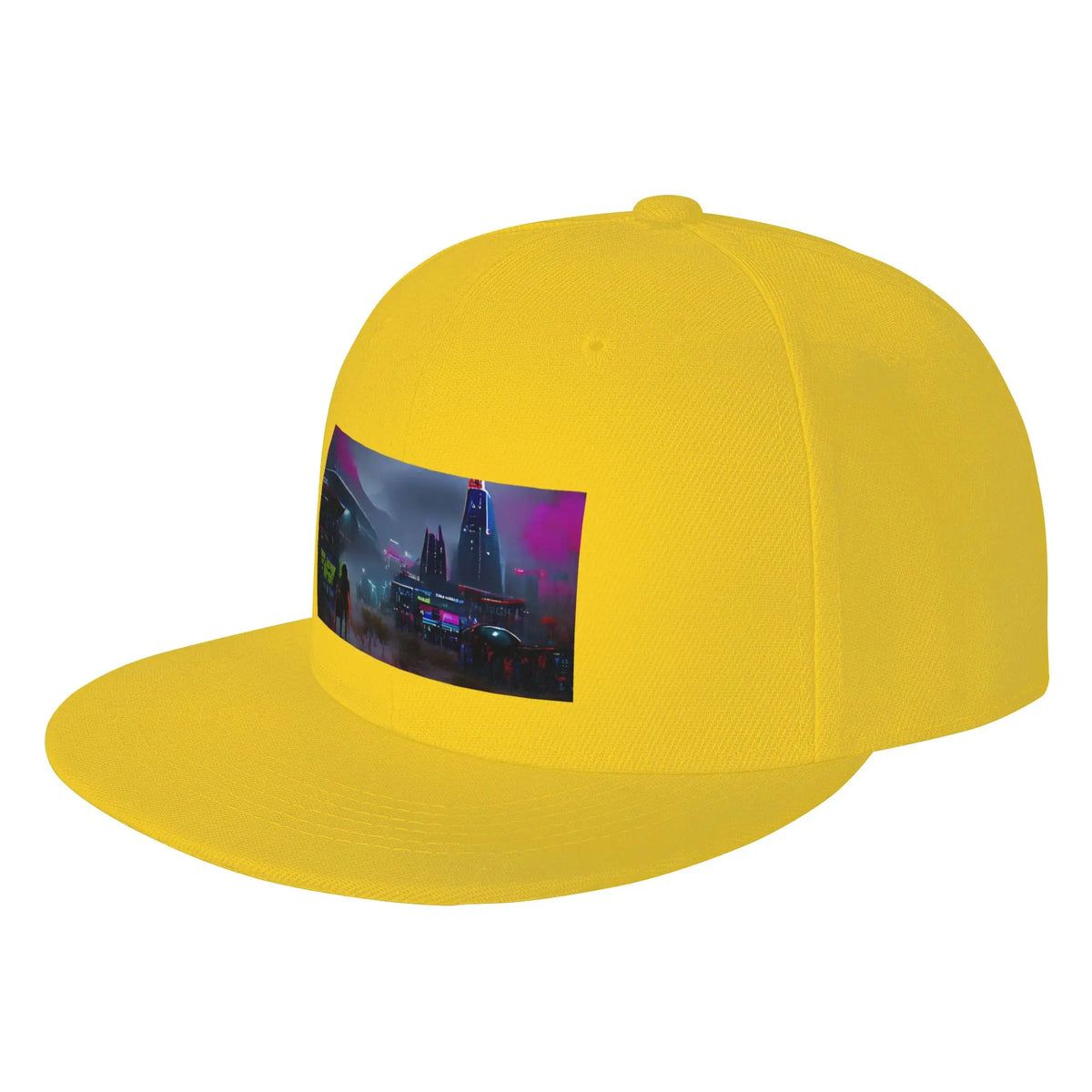 Post Apocalyptic City Snapback Cap