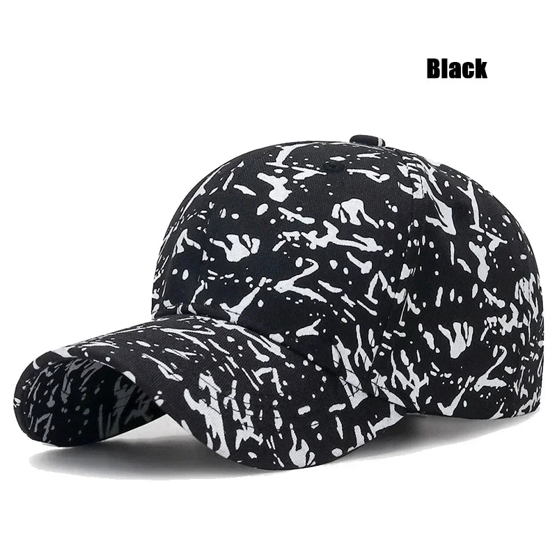 5 Colors New Fashion Youth Unisex Graffiti Style Sunshade Baseball Cap