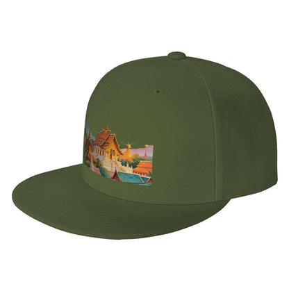 Chiang Mai Old City Snapback Cap