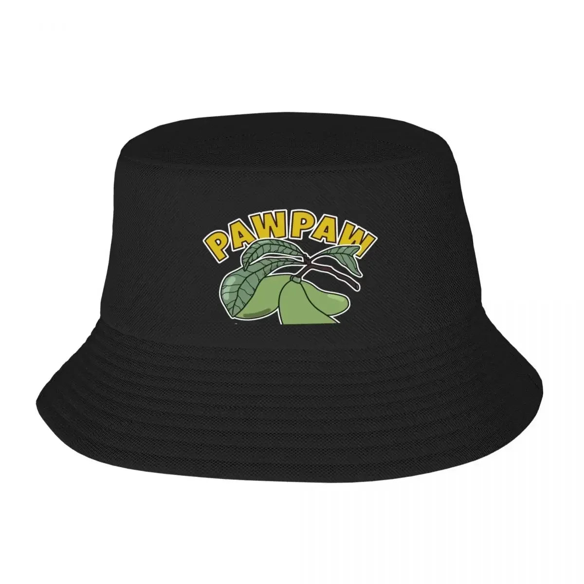 Pawpaw Fruit Tree Print Bucket Hat