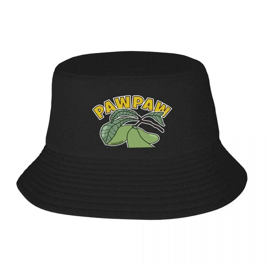 Pawpaw Fruit Tree Print Bucket Hat