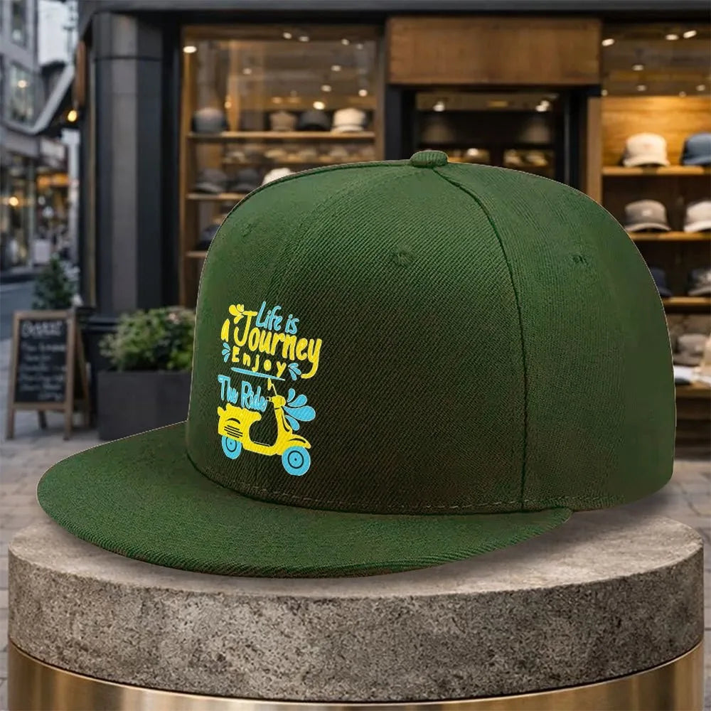 Enjoy The Ride Scooter Snapback Cap