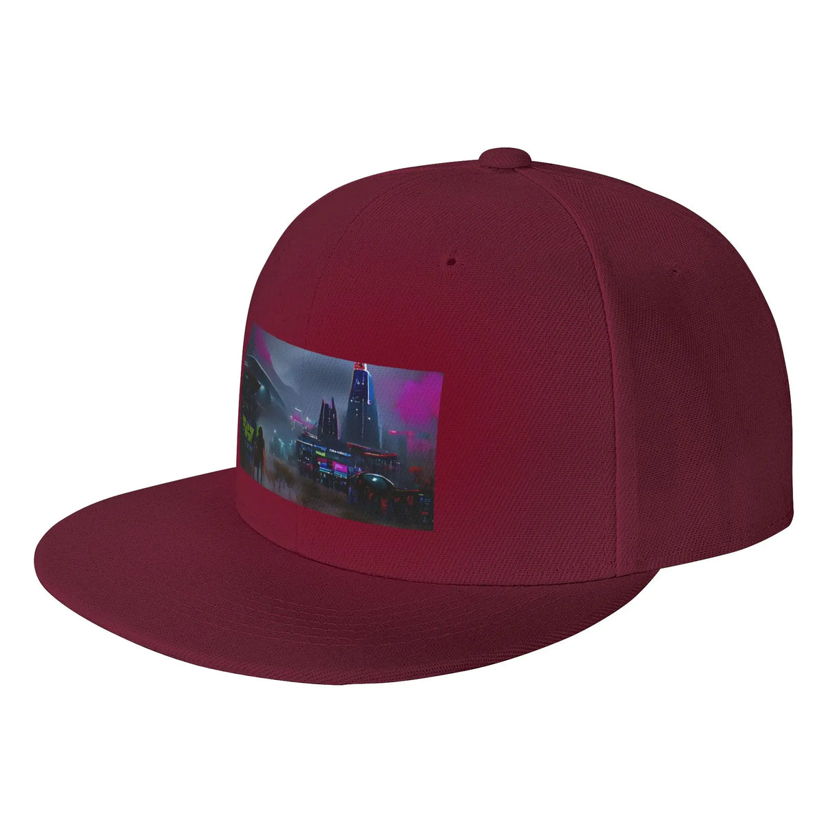 Post Apocalyptic City Snapback Cap