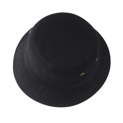 Cotton Twill Bucket Hats Unisex Short Brim Outdoor