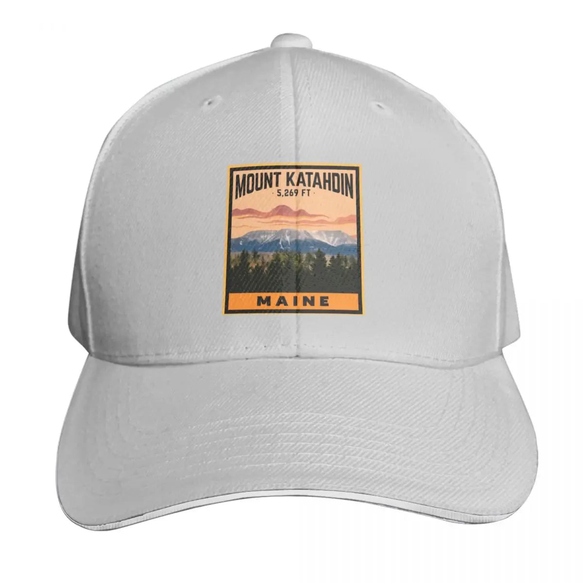 Mount Katahdin Maine Classic Baseball Cap