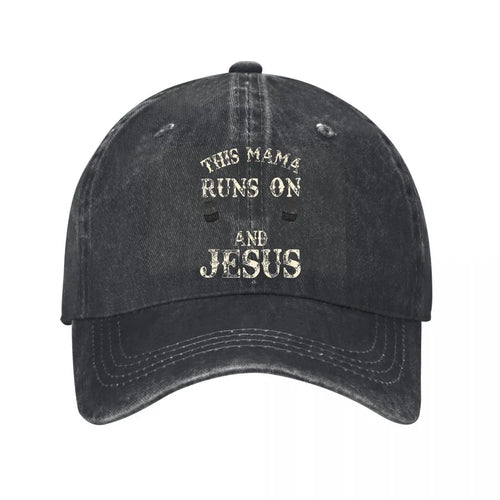 Mama Coffee Jesus Washed Baseball Cap