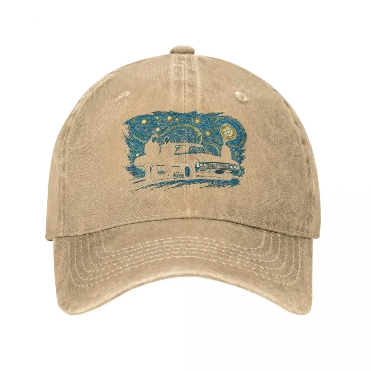 Supernatural Starry Night Baseball Cap