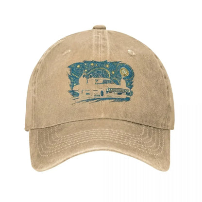 Supernatural Starry Night Baseball Cap