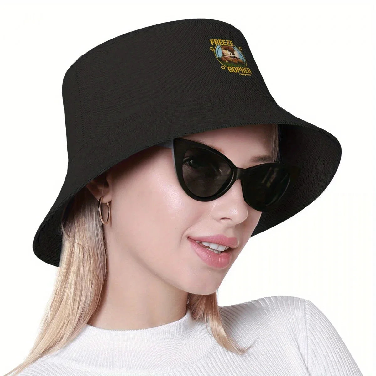 Caddyshack Gopher Print Bucket Hat