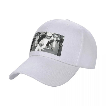 Sailor Kissing Times Square Poster Baseball Cap