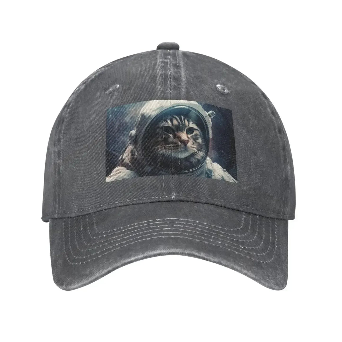 Astronaut Cat Space Baseball Cap
