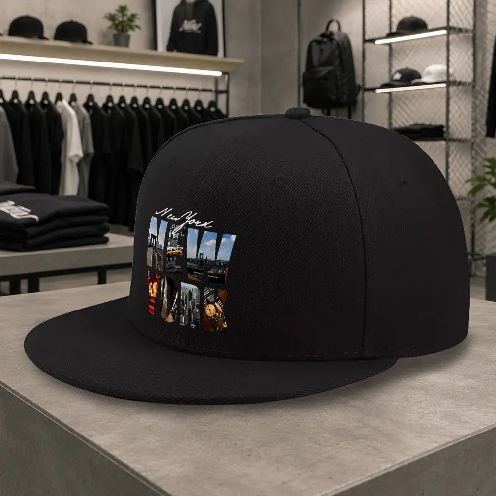 New York City Scenery Casual Snapback Cap