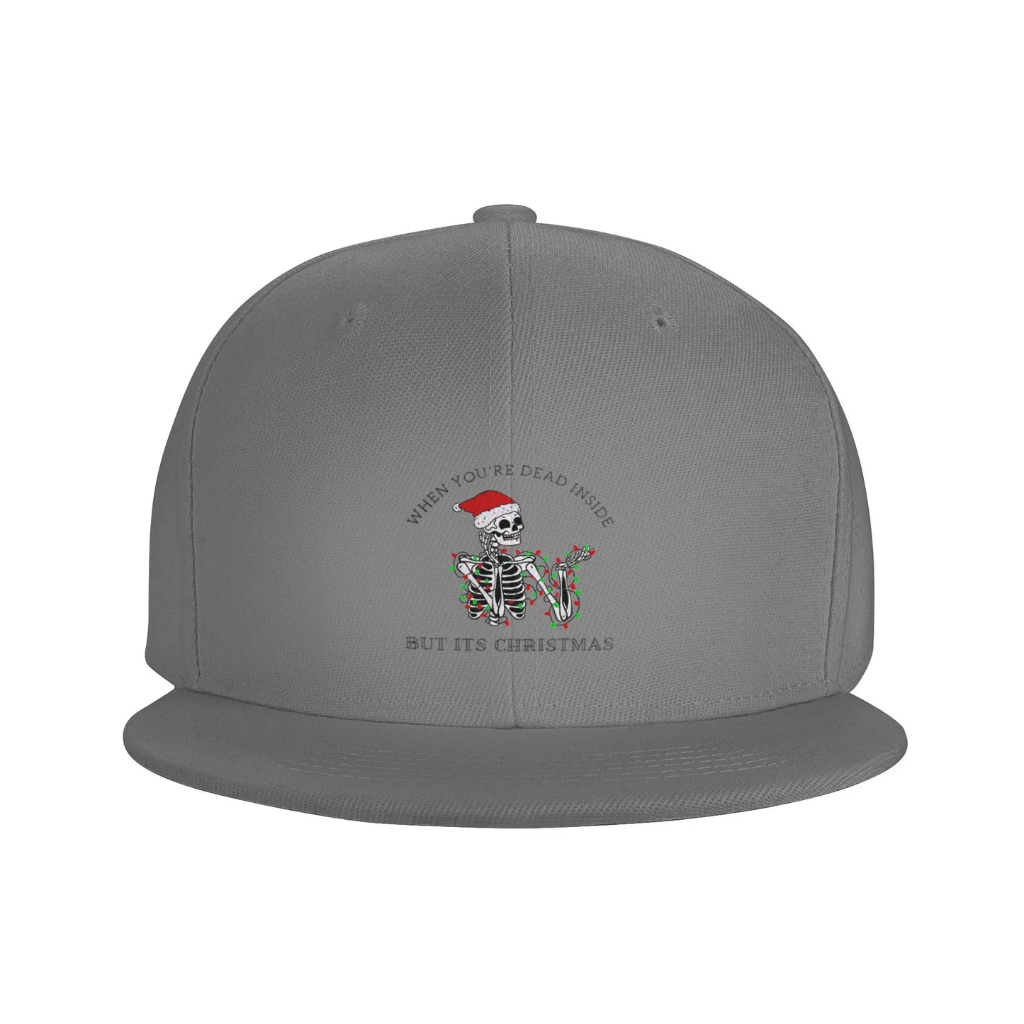 Fashion Dead Inside Christmas Snapback Cap