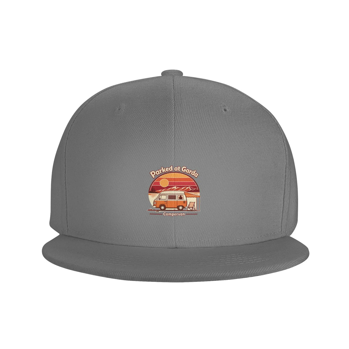Garda Camping Parked American Streetwear Snapback Cap