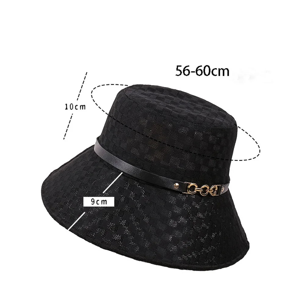 New Fashion Women Outdoor Bucket Hats Casual Travel Hats