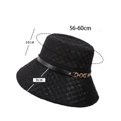 New Fashion Women Outdoor Bucket Hats Casual Travel Hats