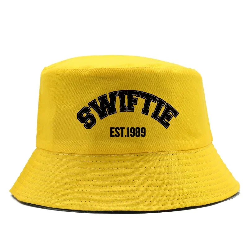 1989 Print Cotton Concert Bucket Hat Unisex