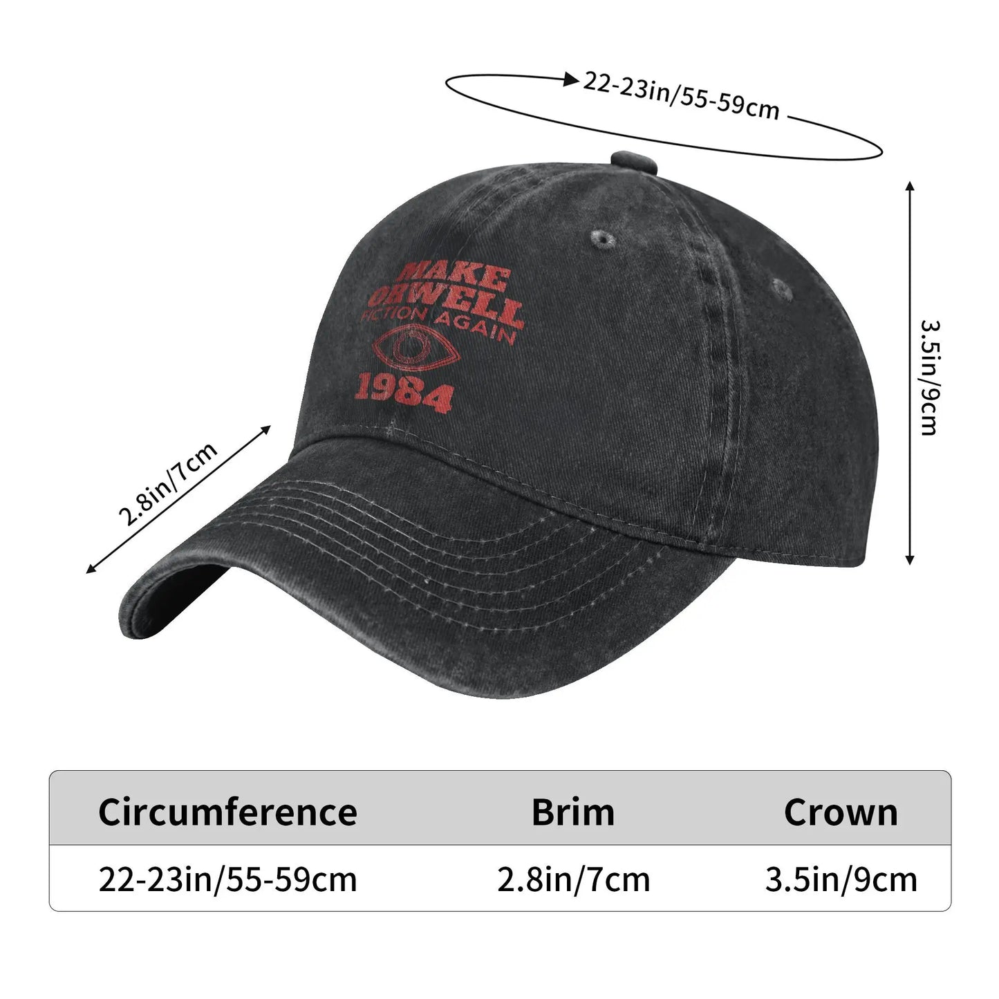 1984 Make Orwell Fiction Baseball Cap