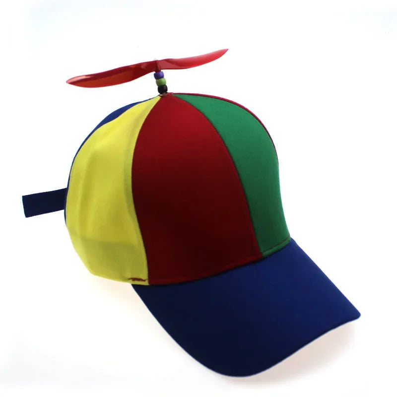 Fashion Colorful Bamboo Dragonfly Patchwork Baseball Cap Adult Size 52-61Cm