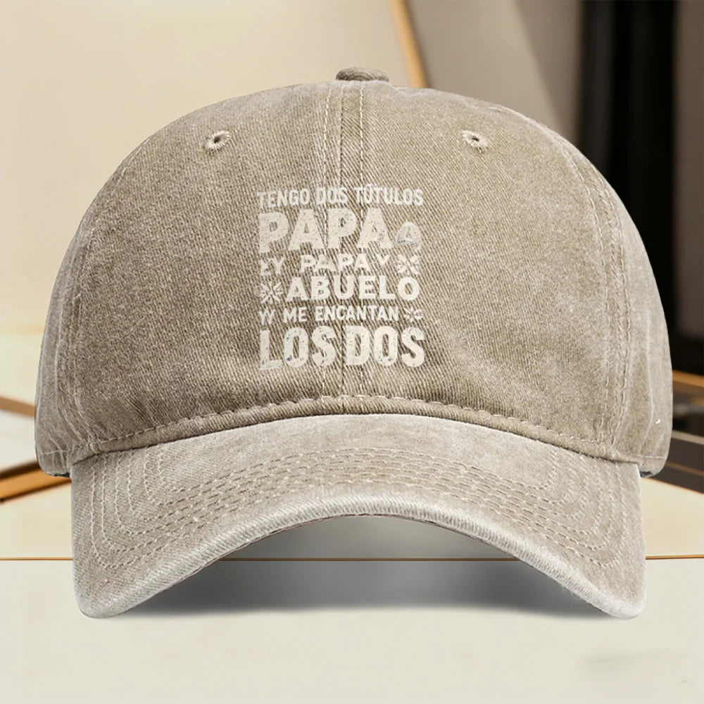 Retro Dad Grandpa Baseball Cap