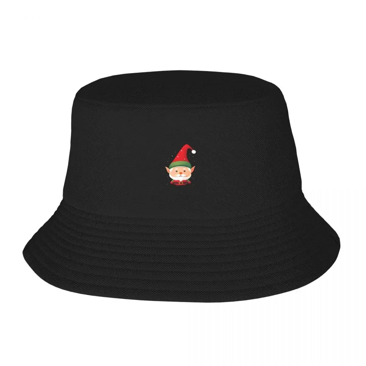 Happy Xmas Elf Fluffy Bucket Hat