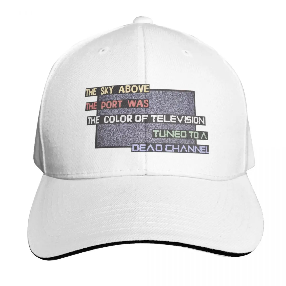 Neuromancer A Dead Channel Baseball Cap