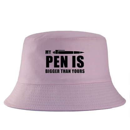 Funny Slogan Cotton Party Bucket Hat Unisex