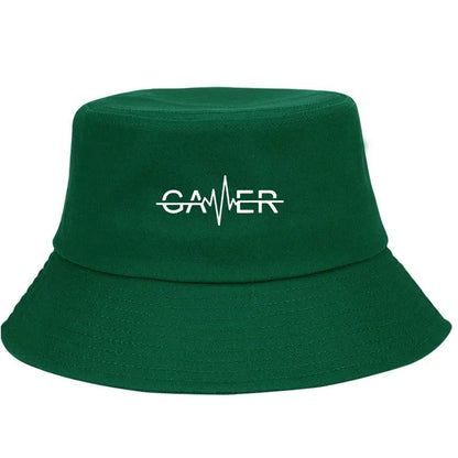 American Print Lightweight Casual Bucket Hat