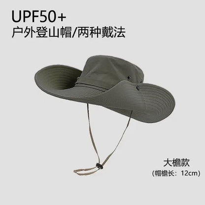 Waterproof Nylon Outdoor Sun Protection Bucket Hat