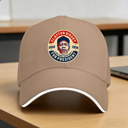 Clayton Bigsby For President 2028 Sun Baseball Cap