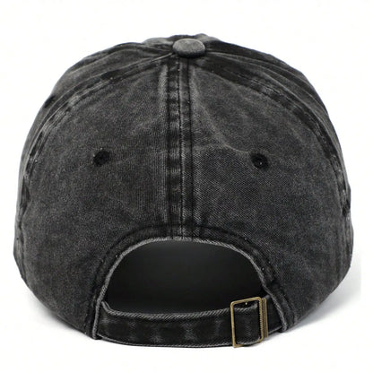 New Fashion Unisex Washed Cotton Cap Coconut Tree