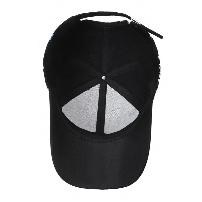 Graffiti Print Snapback Baseball Cap