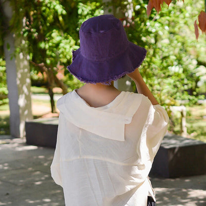 Fashion Women Cotton Bucket Hats