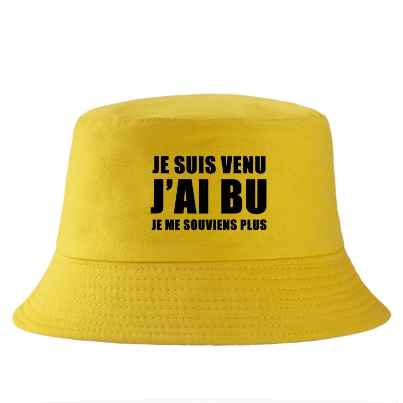 Reversible Double Sided Summer Bucket Hat Unisex