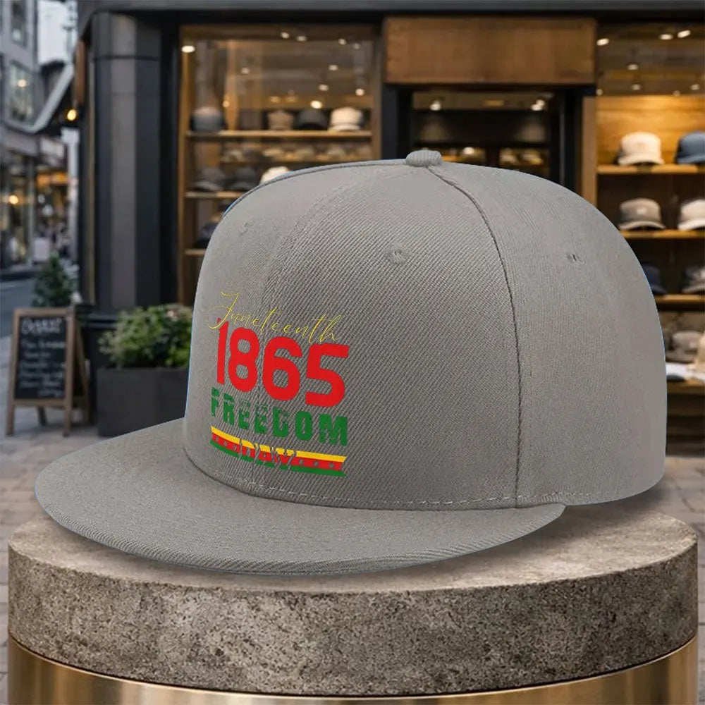 Juneteenth Freedom Day Snapback Cap