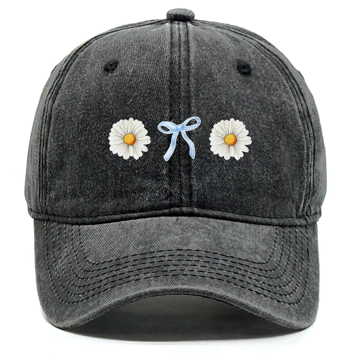 Adjustable Summer Cap For Women Men Flower Baseball Cap