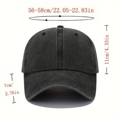 Retro Dog Print Travel Baseball Cap