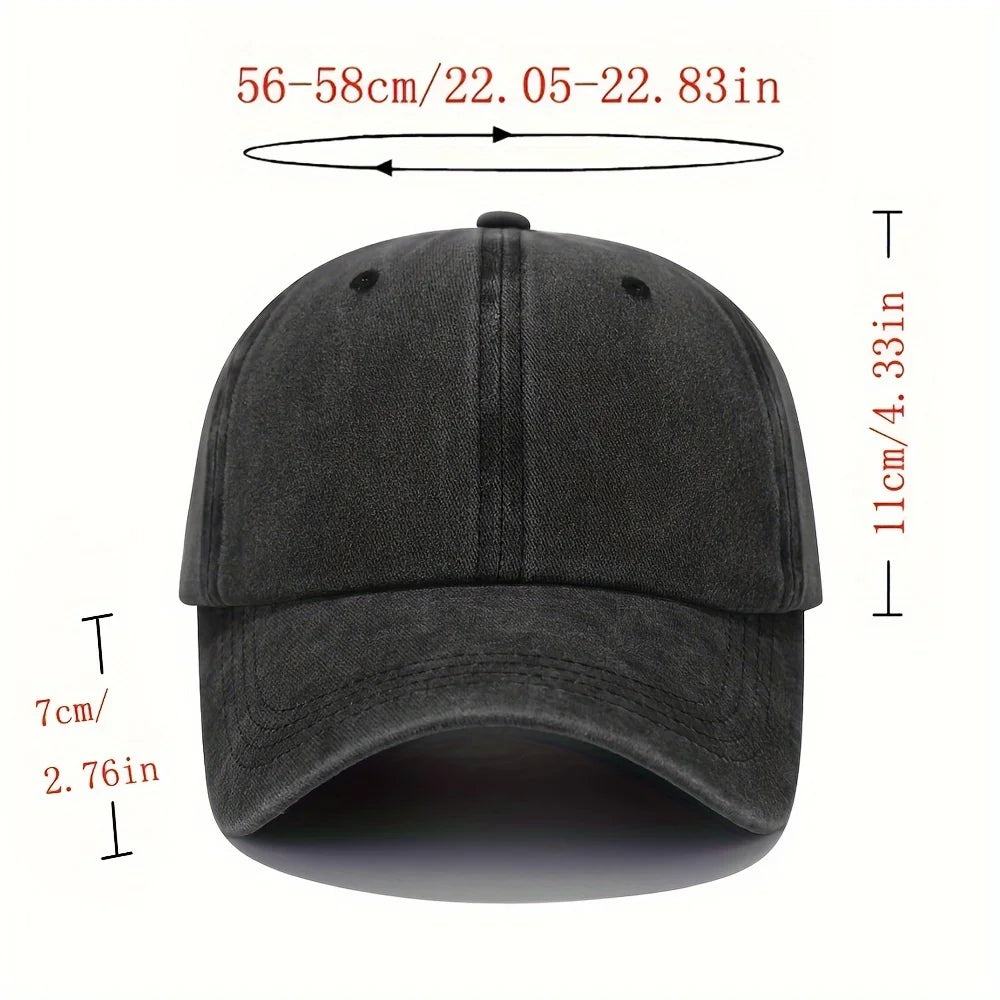 Vintage Dog Print Fashion Baseball Cap