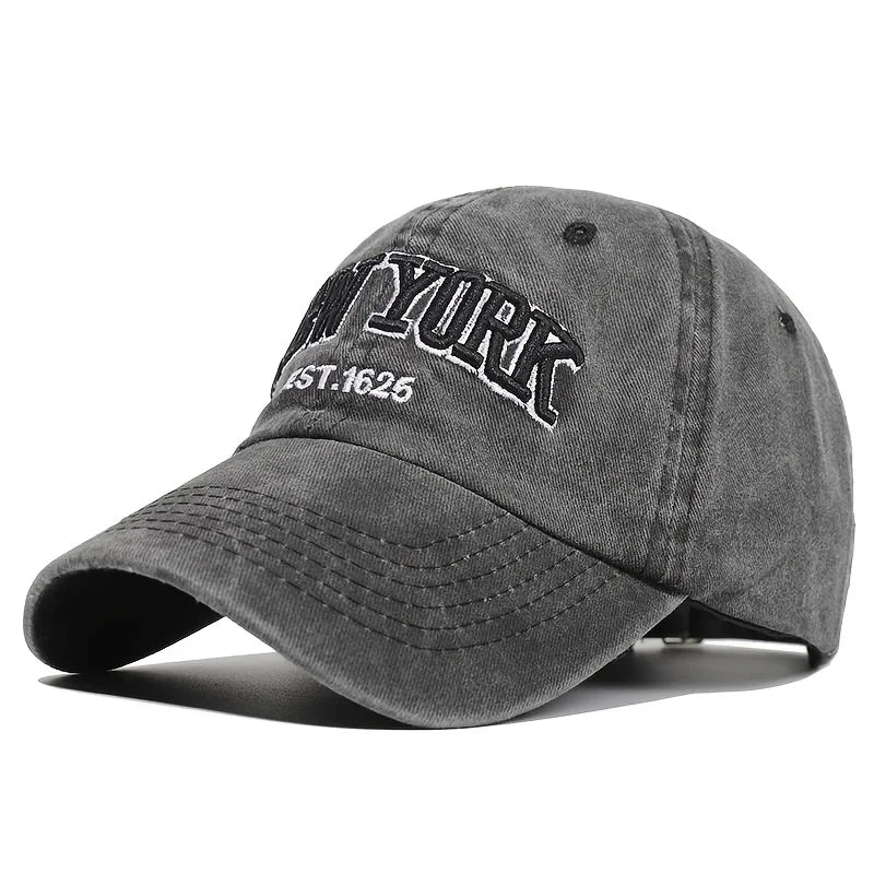New York Embroidered Snapback Baseball Cap