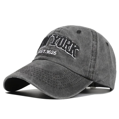 New York Embroidered Snapback Baseball Cap