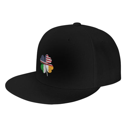 Vintage Irish Shamrock Snapback Cap