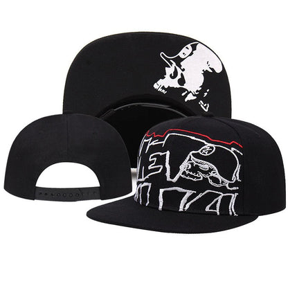 Metal Mulisha Embroidered Cotton Hip-Hop Snapback Cap
