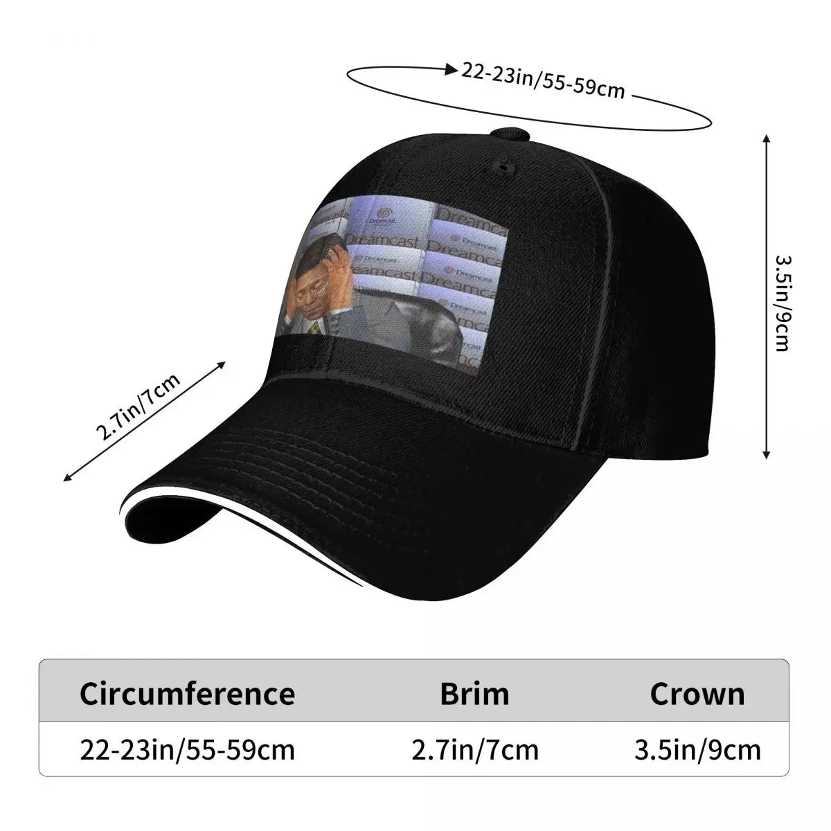 Mr. Yukawa Dreamcast Moisture Wicking Baseball Cap