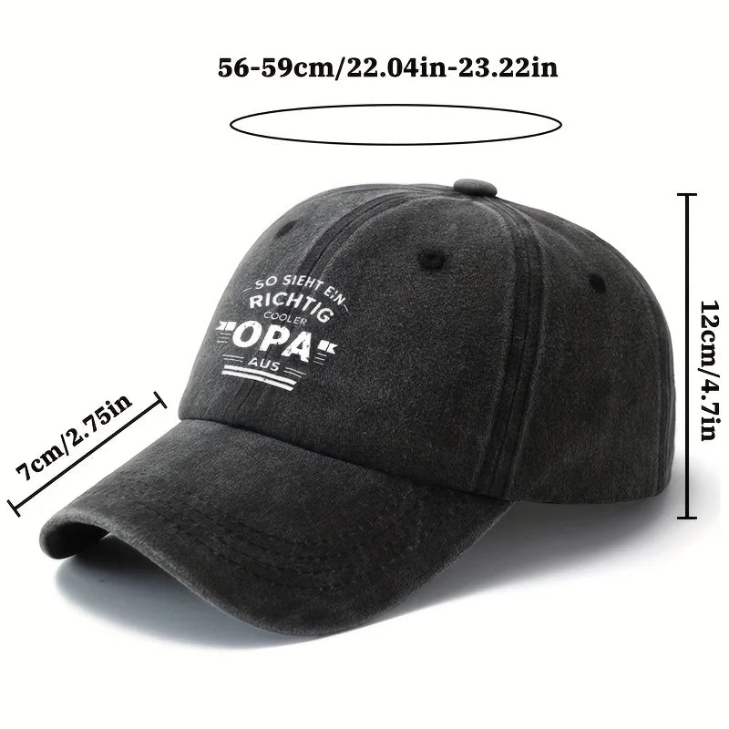 Cool Grandpa Vintage Baseball Cap