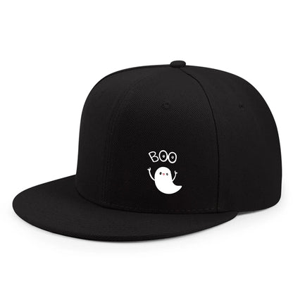 Festive Cap With Ghost Design Perfect For Halloween