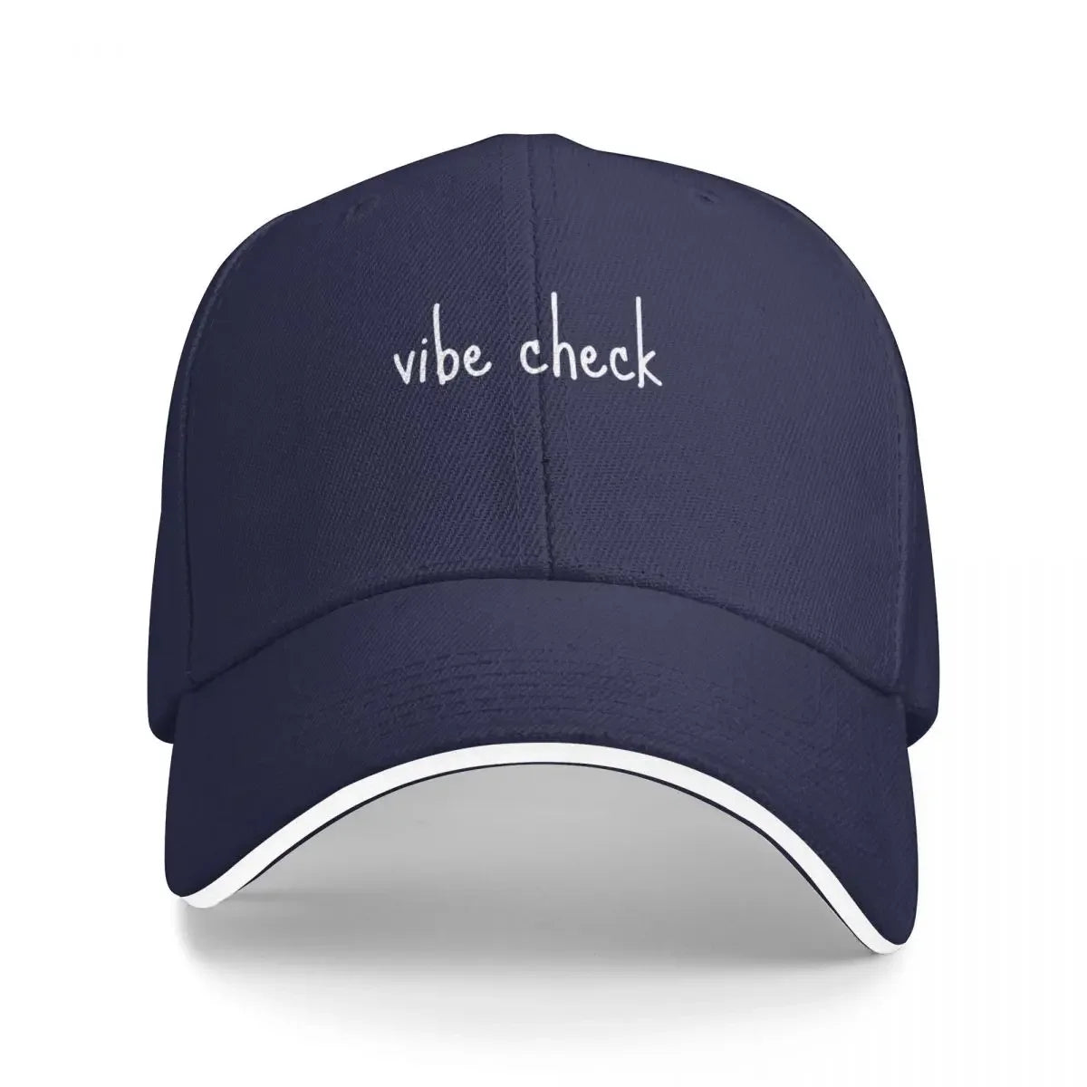 Vibe Check Funny Text Trucker Baseball Cap