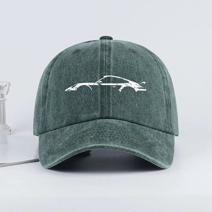 Retro Sports Car Baseball Cap